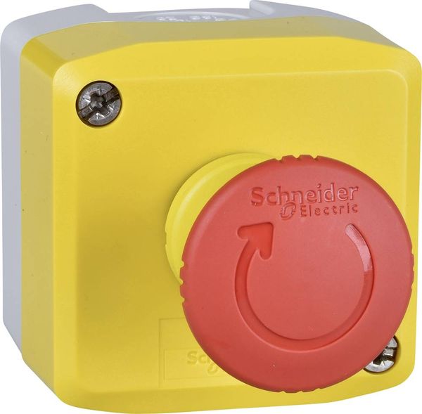 Schneider Electric XALK178F Not-Aus-Schalter im Gehäuse 120 V/AC 6 A 2 Öffner IP66 (nach EN 60529), IP67, IP69, IP69K 1 