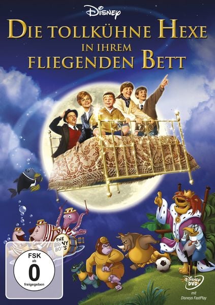 Die tollkühne Hexe in ihrem fliegenden Bett, DVD