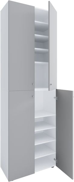 Produktbild: XL Holz Gro&szlig;er Schuhschrank Schuhkommode Lona 10