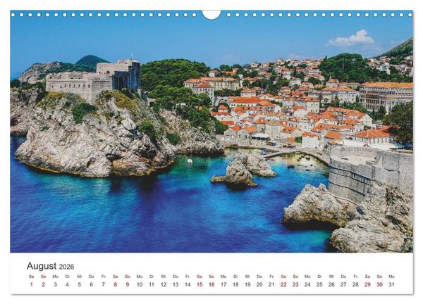 Produktbild: Kroatien - Eine Reise durch traumhafte Landschaften. (Wandkalender 2026 DIN A3 quer), CALVENDO Monatskalender