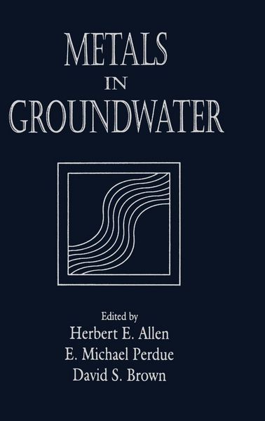 Produktbild: Metals in Groundwater