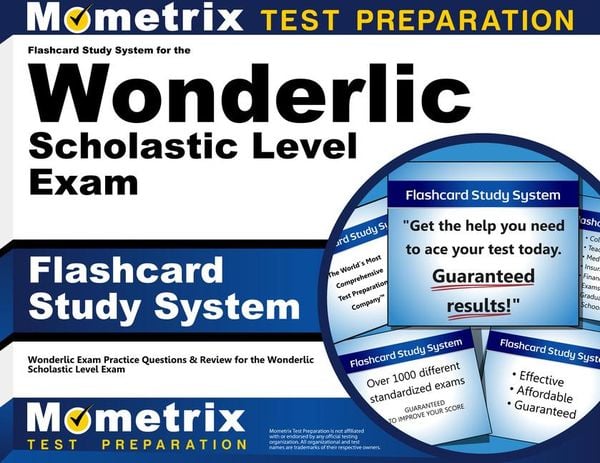 Produktbild: Flashcard Study System for the Wonderlic Scholastic Level Exam