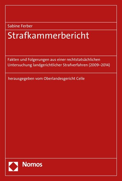 Produktbild: Strafkammerbericht