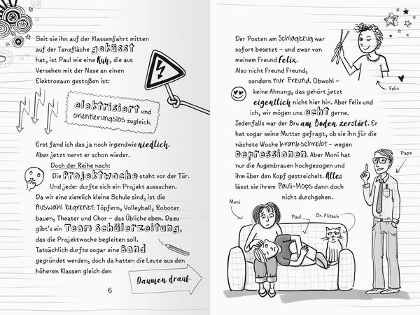 Produktbild: Das ungeheimste Tagebuch der Welt! Band 4: Wie mein bl&ouml;der Bruder die Hauptrolle in meinem Theaterst&uuml;ck spielte ...