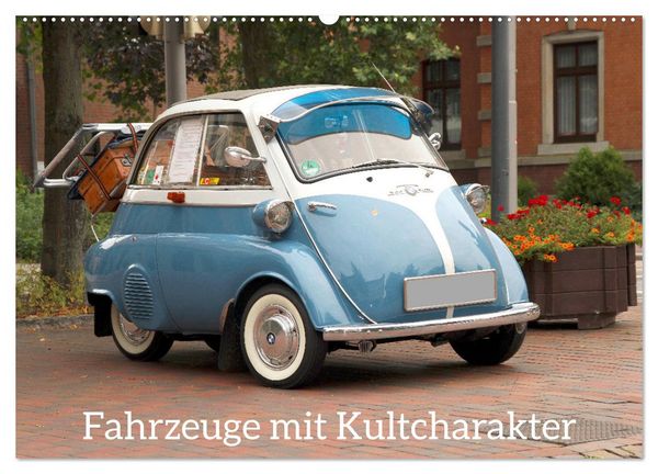 Fahrzeuge mit Kultcharakter (Wandkalender 2026 DIN A2 quer), CALVENDO Monatskalender