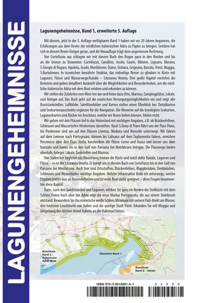 Produktbild: Lagunengeheimnisse, Band 1, italienische Adria Nord