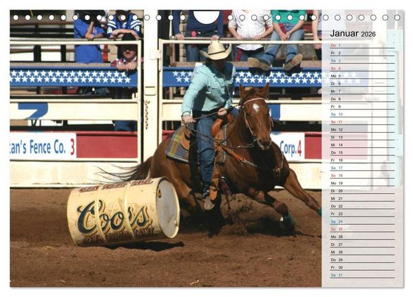 Produktbild: Faszination Rodeo (Wandkalender 2026 DIN A4 quer), CALVENDO Monatskalender