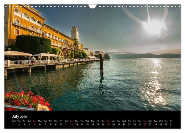 Produktbild: Lake Garda Italy (Wall Calendar 2026 DIN A3 landscape), CALVENDO 12 Month Wall Calendar