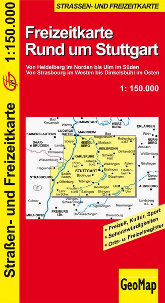 Produktbild: Rund um Stuttgart - Freizeit- und Strassenkarte