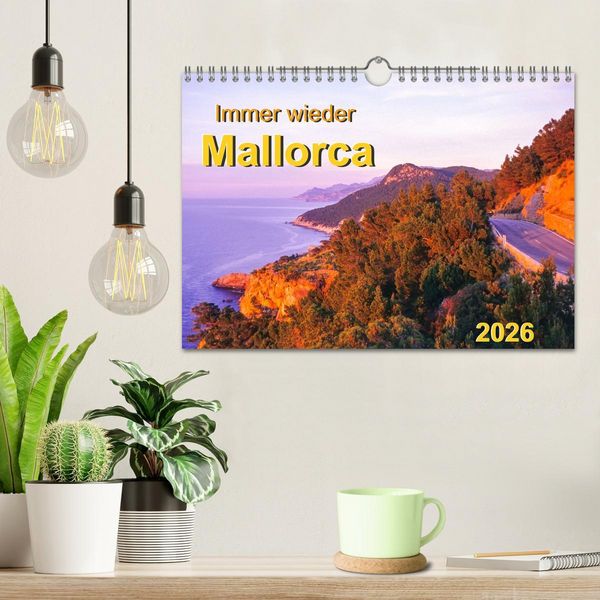 Produktbild: Immer wieder Mallorca (Wandkalender 2026 DIN A4 quer), CALVENDO Monatskalender