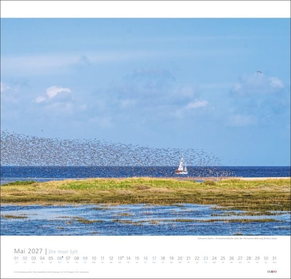 Produktbild: Die Insel Sylt Edition Kalender 2027 - Hans Jessel