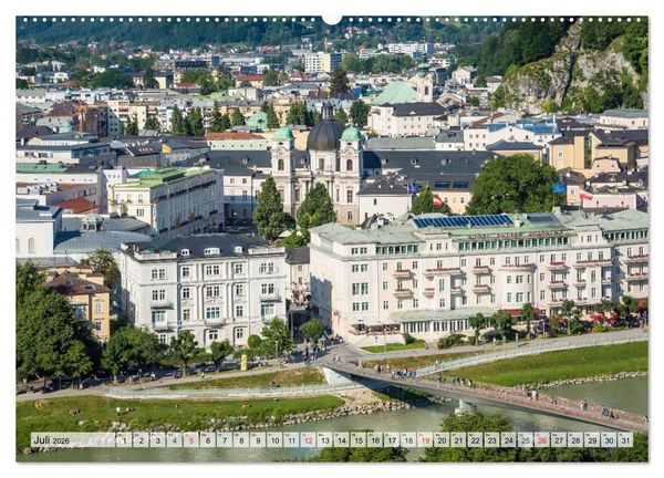 Produktbild: SALZBURG Blicke auf die Mozartstadt (hochwertiger Premium Wandkalender 2026 DIN A2 quer), Kunstdruck in Hochglanz