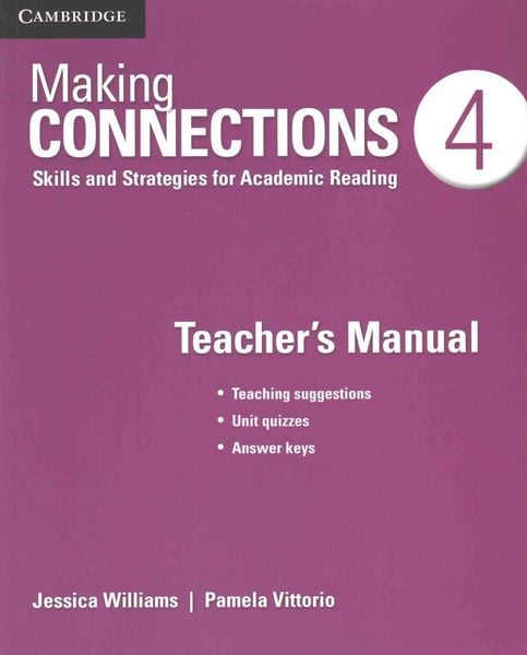 Produktbild: Making Connections Level 4 Teacher's Manual