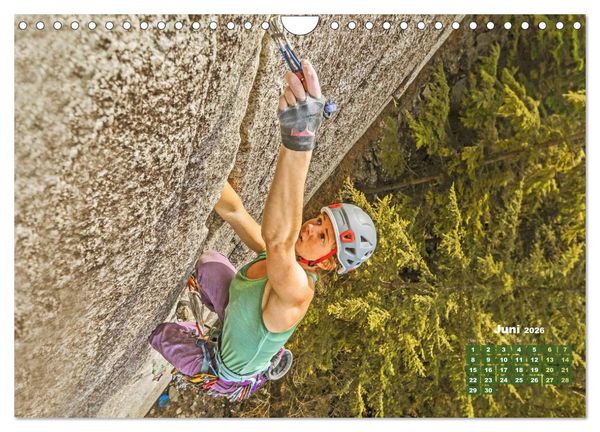 Produktbild: Bouldern: Klettern extrem (Wandkalender 2026 DIN A4 quer), CALVENDO Monatskalender