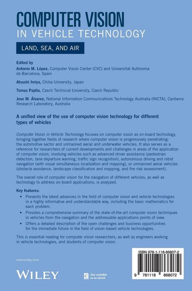 Produktbild: Computer Vision in Vehicle Technology