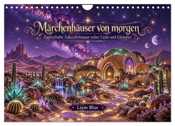 Produktbild: M&auml;rchenh&auml;user von morgen (Wandkalender 2027 DIN A4 quer), CALVENDO Monatskalender