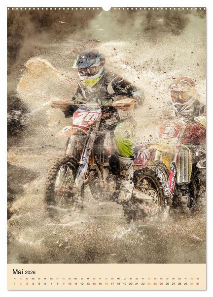 Produktbild: Motocross - Sport der Extreme (hochwertiger Premium Wandkalender 2026 DIN A2 hoch), Kunstdruck in Hochglanz