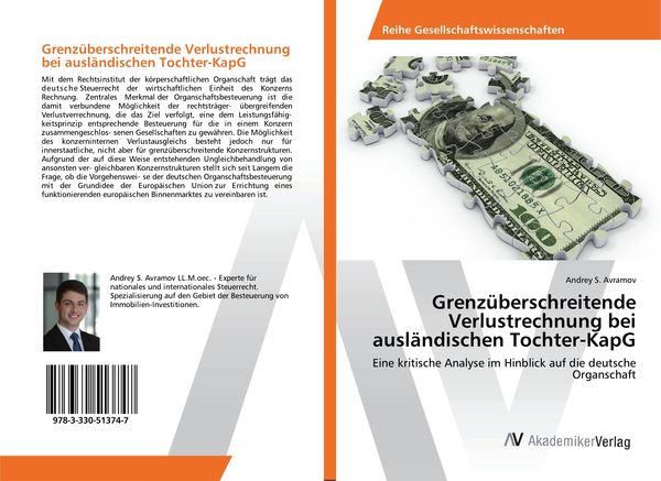 Produktbild: Grenz&uuml;berschreitende Verlustrechnung bei ausl&auml;ndischen Tochter-KapG
