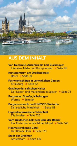 Produktbild: TRESCHER Reisef&uuml;hrer Flusskreuzfahrten Rhein