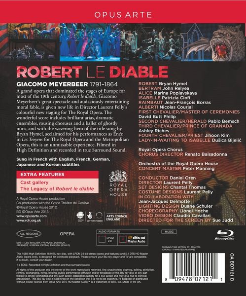 Produktbild: Giacomo Meyerbeers - Robert Le Diable