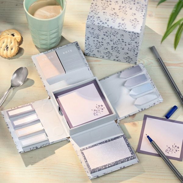Produktbild: Idena Notizblockset Floral