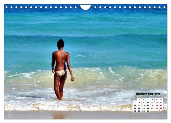 Produktbild: Tr&auml;ume in T&uuml;rkis - Bilder aus Kuba (Wandkalender 2026 DIN A4 quer), CALVENDO Monatskalender