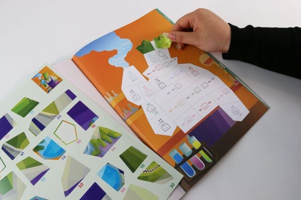 Produktbild: Rechnen mit Stickern - Plus und Minus bis 100