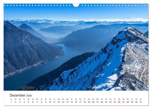 Produktbild: Berge und Seen - Die Perlen der Natur (Wandkalender 2026 DIN A3 quer), CALVENDO Monatskalender