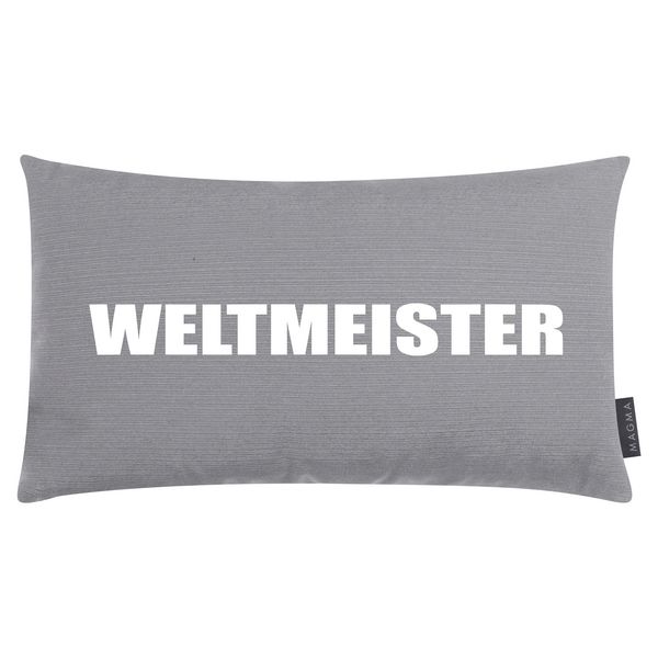 Produktbild: HTI-Living Kissen Grau mit Spruch Kissen Grau mit Spruch