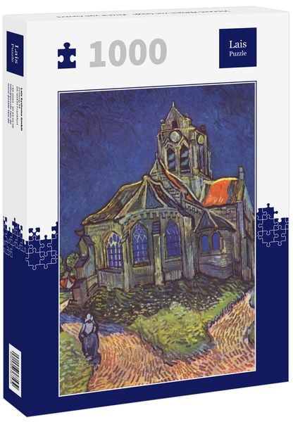 Produktbild: Lais Puzzle Vincent Willem van Gogh - Kirche von Auvers 1000 Teile