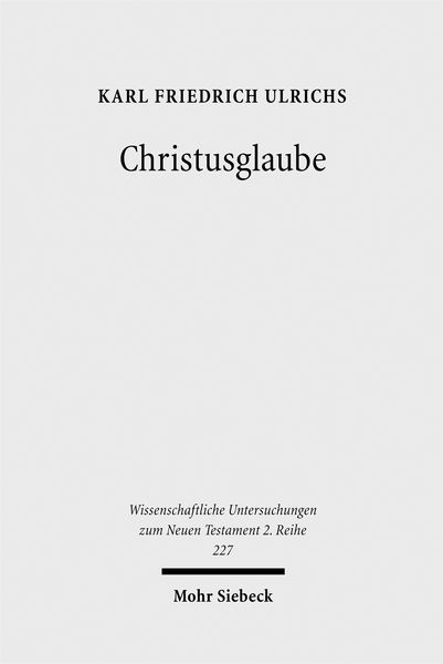 Produktbild: Christusglaube