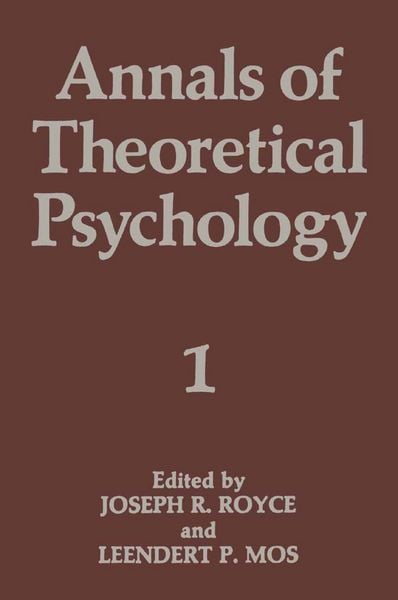 Produktbild: Annals of Theoretical Psychology