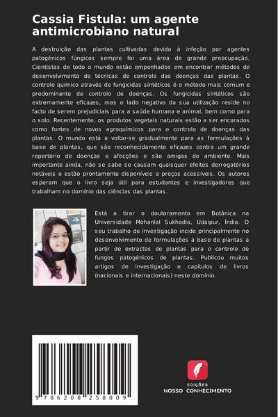 Produktbild: Cassia Fistula: um agente antimicrobiano natural