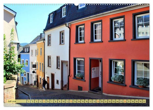 Produktbild: Saarburg - Ein sehenswertes St&auml;dtchen an der Saar (hochwertiger Premium Wandkalender 2026 DIN A2 quer), Kunstdruck in Hochglanz