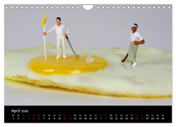 Produktbild: Minis Golf (Wandkalender 2026 DIN A4 quer), CALVENDO Monatskalender