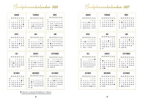 Produktbild: Mein Mondphasen-Journal