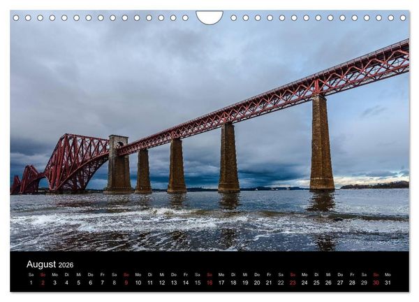 Produktbild: EDINBURGH. Blick. Licht. Wetter. (Wandkalender 2026 DIN A4 quer), CALVENDO Monatskalender