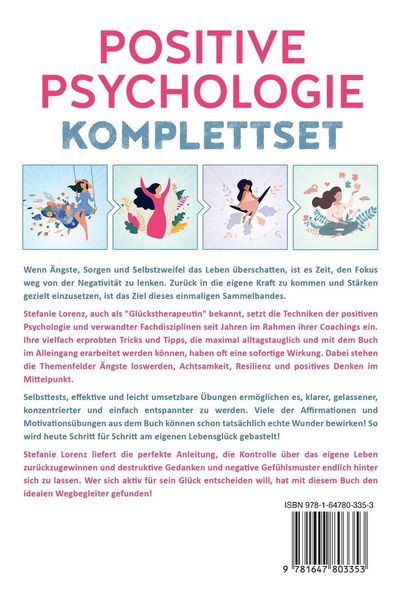 Produktbild: Positive Psychologie Komplettset - das gro&szlig;e 4 in 1 Buch