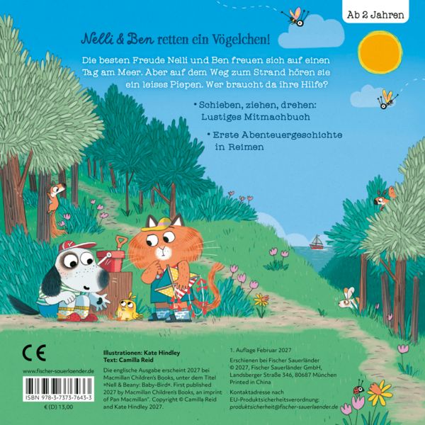 Produktbild: Nelli und Ben: Das kleine Vogelbaby