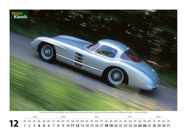 Produktbild: Motor Klassik Kalender 2027