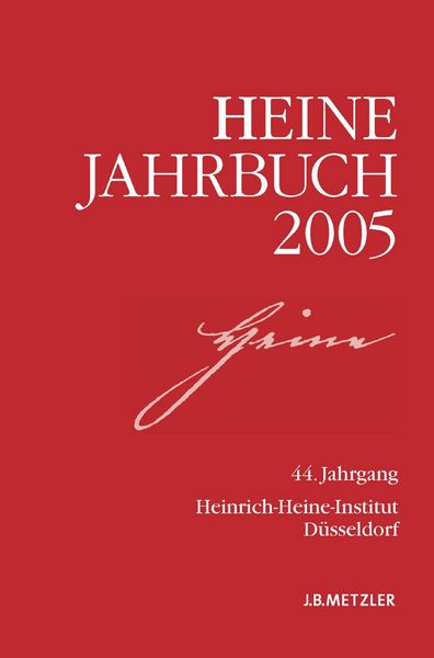 Produktbild: Heine-Jahrbuch 2005