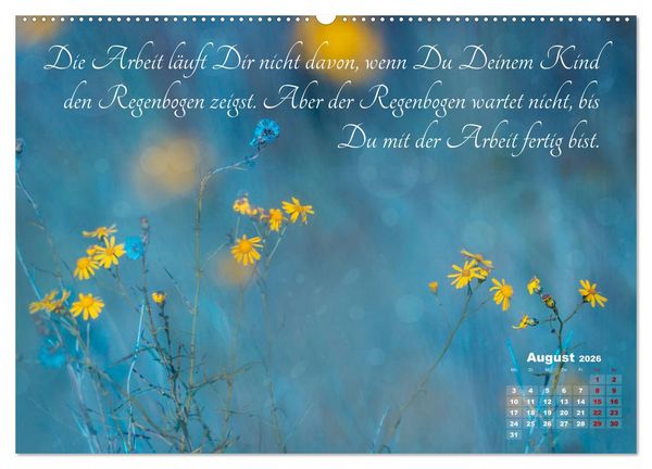Produktbild: Chinesische Weisheiten (Wandkalender 2026 DIN A2 quer), CALVENDO Monatskalender