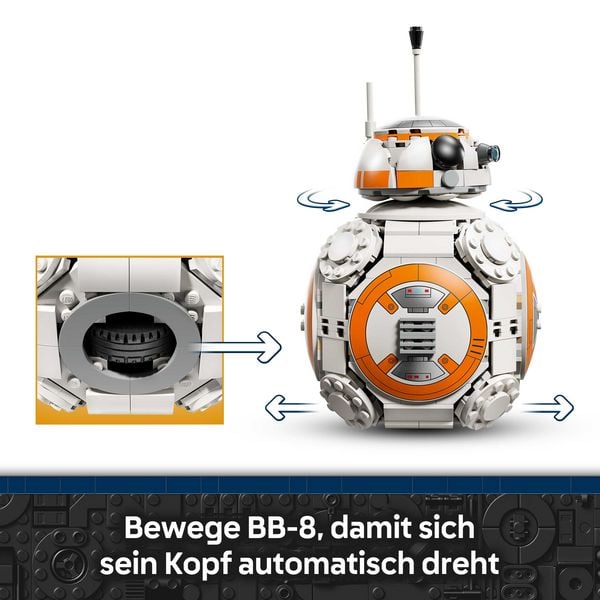 Produktbild: LEGO Star Wars Der Astromech-Droide BB-8 - Spielzeug ab 10 Jahren 75452