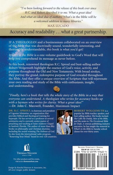 Produktbild: The What's in the Bible