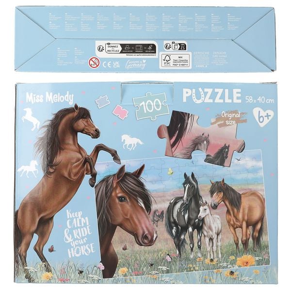 Produktbild: Miss Melody Puzzle 100 Teile