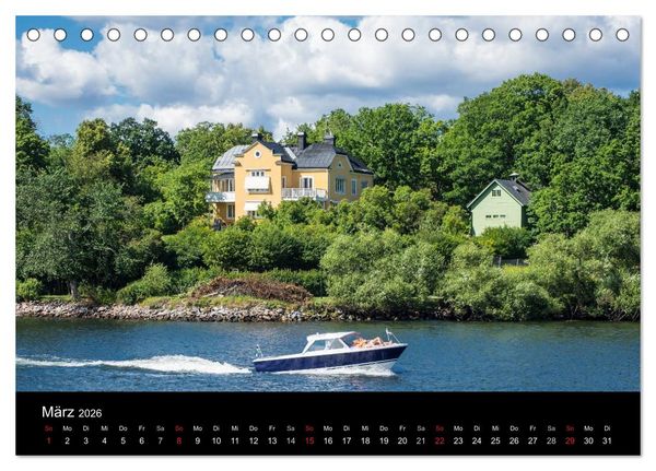 Produktbild: Sch&auml;rengarten an der schwedischen Ostk&uuml;ste (Tischkalender 2026 DIN A5 quer), CALVENDO Monatskalender