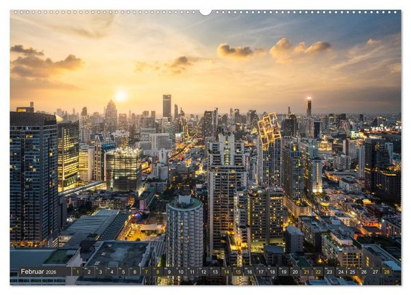 Produktbild: Stadtansichten Weltweit (Wandkalender 2026 DIN A2 quer), CALVENDO Monatskalender