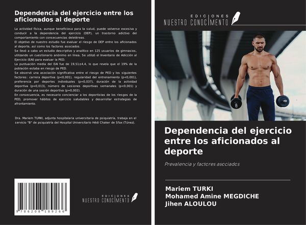 Produktbild: Dependencia del ejercicio entre los aficionados al deporte