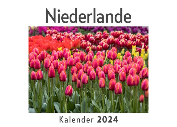 Produktbild: Niederlande (Wandkalender 2024, Kalender DIN A4 quer, Monatskalender im Querformat mit Kalendarium, Das perfekte Geschenk)