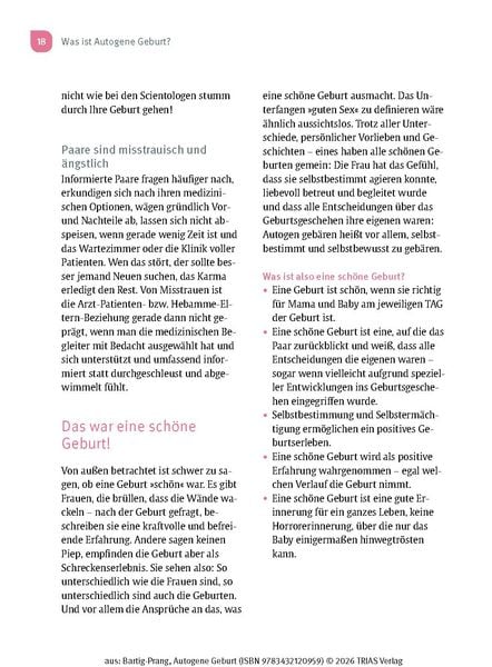 Produktbild: Autogene Geburt